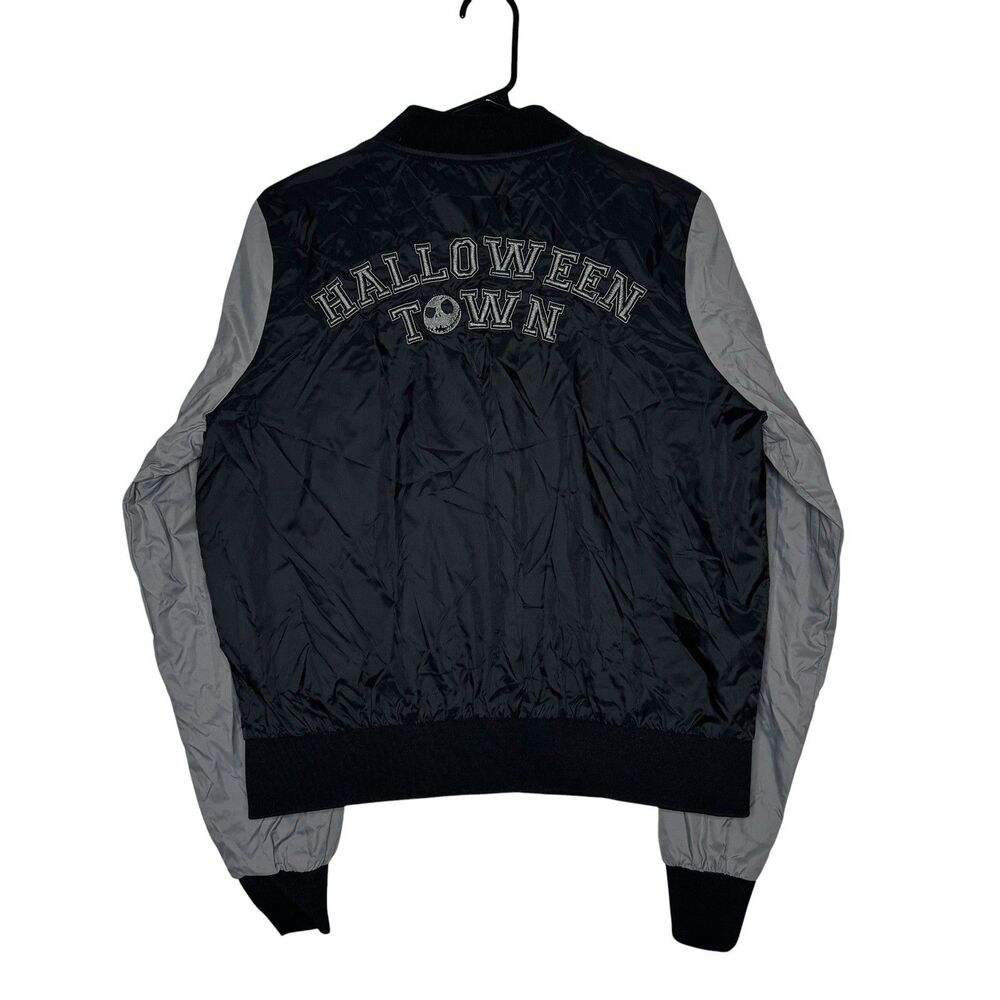 Disney The Nightmare Before‎ Christmas Women’s M Halloween Town Bomber Jacket